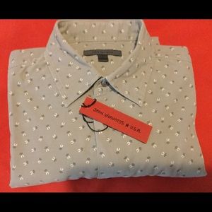 New John Varvatos Button Down Dress/Casual Shirt.